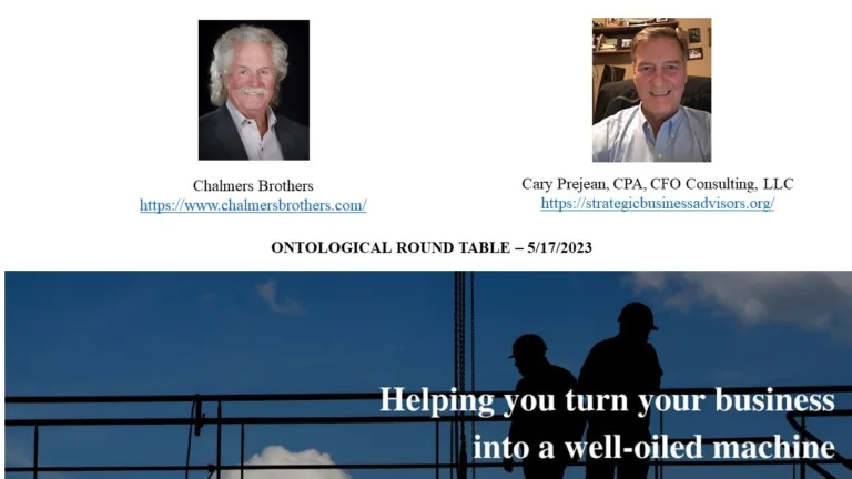 Ep. 32: ONTOLOGICAL ROUNDTABLE – CHALMERS BROTHERS AND CARY PREJEAN
