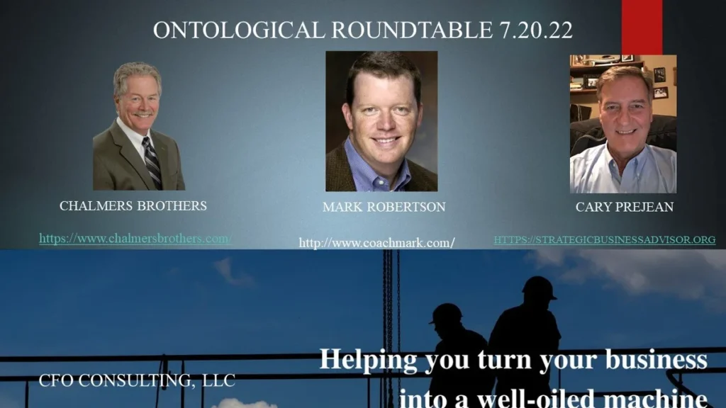 Ep. 16: Ontological Roundtable - Strategic Business Advisors podcast