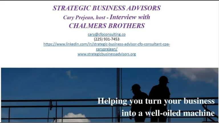 Ep. 6: STRATEGIC BUSINESS ADVISORS